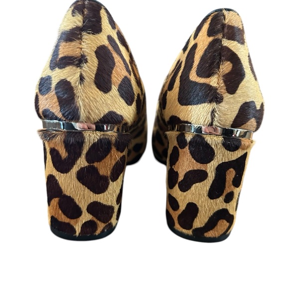 Alfani  Step N' Flex Jensonn Block-Heel Pumps Haircalf Leopard Print NEW Size 5 - Picture 3 of 8